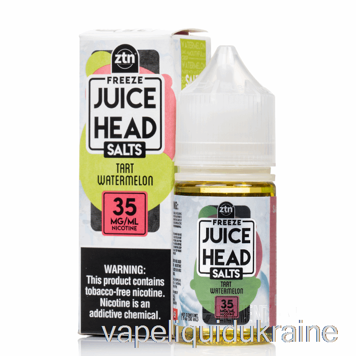 Vape Liquid Ukraine FREEZE Tart Watermelon - Juice Head Salts - 30mL 35mg